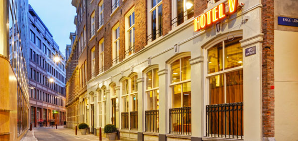 Hotel V Nesplein Amsterdam, hôtel accessible centre